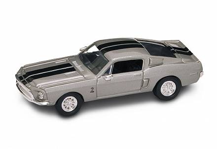 Коллекционная модель автомобиля 1968 года - Шелби GT-500KR, 1/43